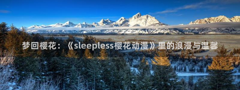 omofun正版下载安卓：梦回樱花：《sleepless樱花动漫》里的浪漫与温馨