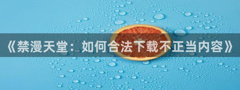 omofunpc：《禁漫天堂：如何合法下载不正当内容》